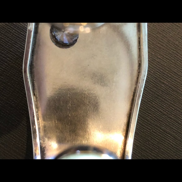 80’s STERLING SILVER CZ BRACELET - Picture 3 of 6